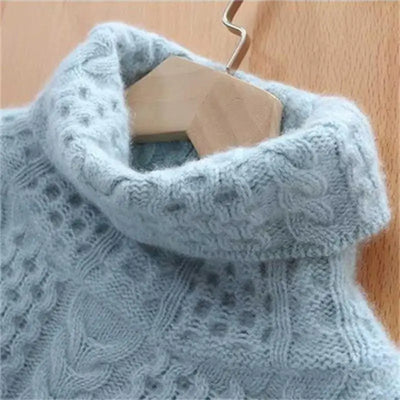 Strickpullover | Rollkragenpullover | Wolle | Rollkragenpullover | Damenstrickwaren