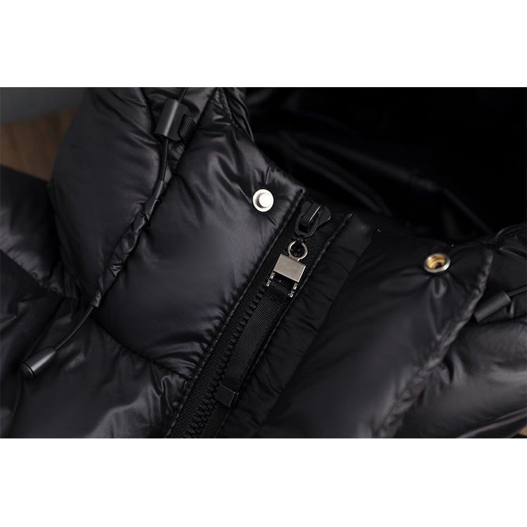 Lange pufferjas | Met capuchon | Waterdicht | Lange gewatteerde jas | Winterjas voor dames