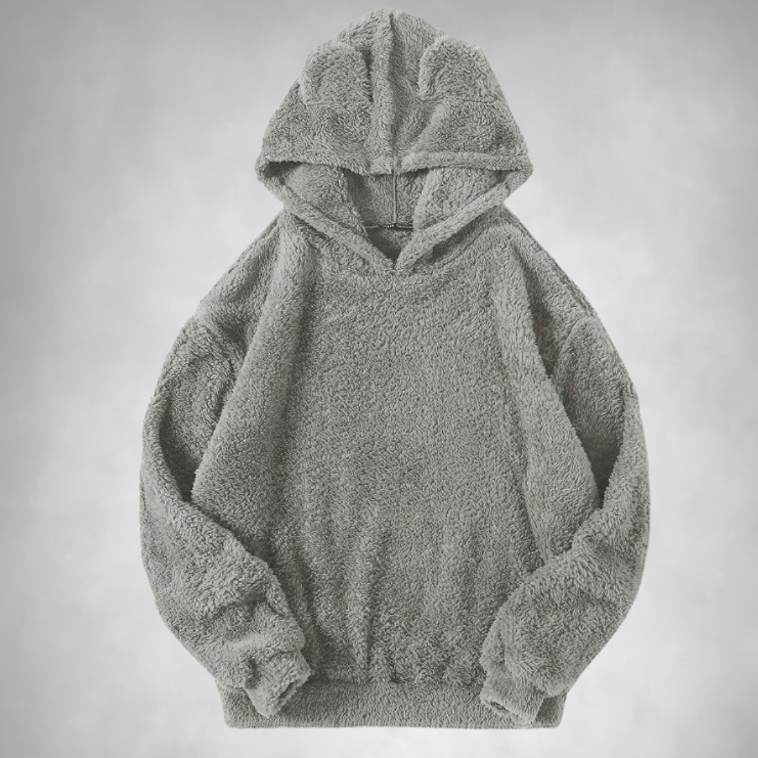 Fleece Hoodie - Bärenohr - Warm - Pullover Hoodie - Hoodie für Frauen