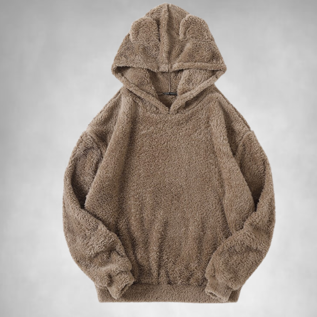 Fleece Hoodie - Bärenohr - Warm - Pullover Hoodie - Hoodie für Frauen