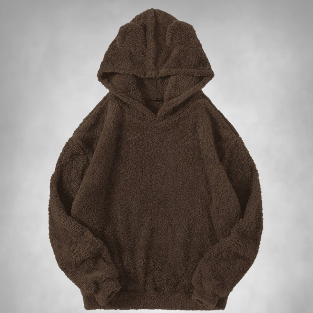 Fleece Hoodie - Bärenohr - Warm - Pullover Hoodie - Hoodie für Frauen