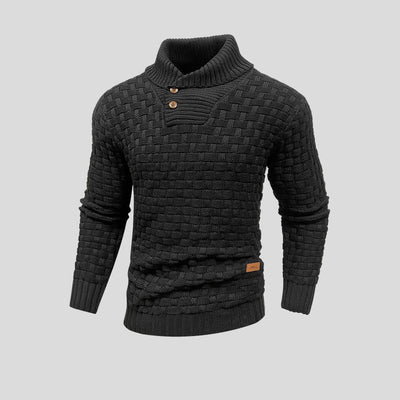 Strickpullover – dick – Rollkragen – Strickpullover – Winterkleidung für Männer