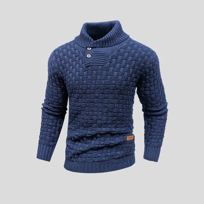 Strickpullover – dick – Rollkragen – Strickpullover – Winterkleidung für Männer