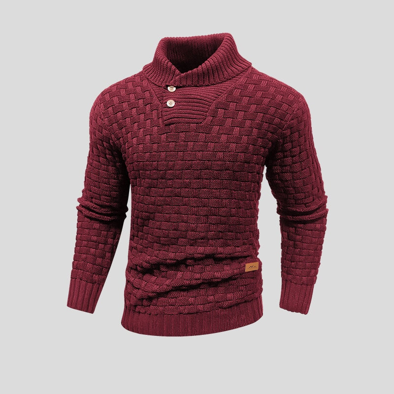 Strickpullover – dick – Rollkragen – Strickpullover – Winterkleidung für Männer