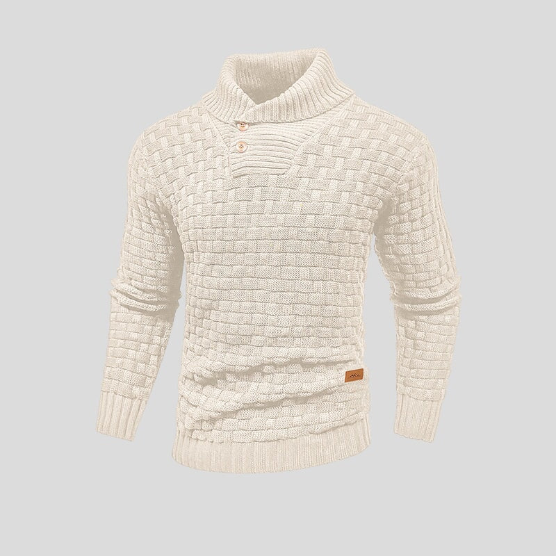 Strickpullover – dick – Rollkragen – Strickpullover – Winterkleidung für Männer