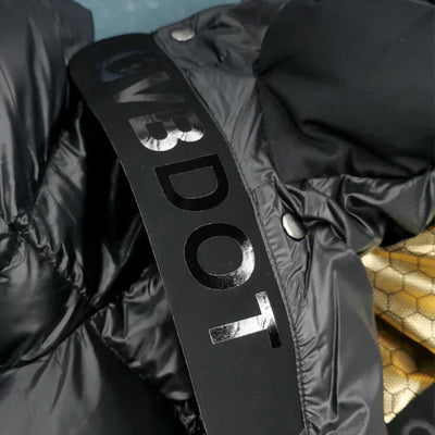 Lange pufferjas | Met capuchon | Waterdicht | Lange gewatteerde jas | Winterjas voor dames