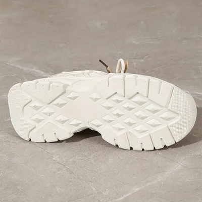 Plateau Turnschuhe - Lace-Up - Orthopädisch - Weiße Turnschuhe - Damen Turnschuhe-Fashion Peak-Fashion Peak