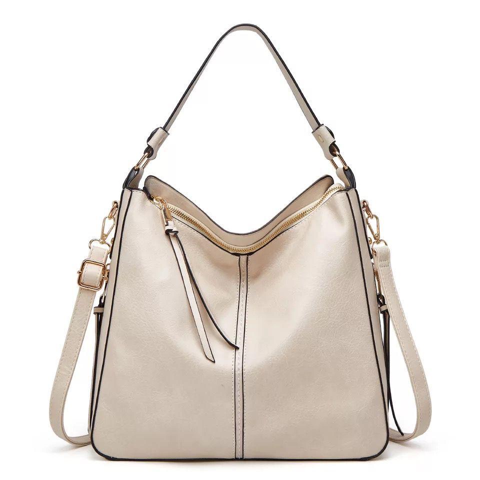 Ledertasche – groß – langer Riemen – Umhängetasche – Tragetasche