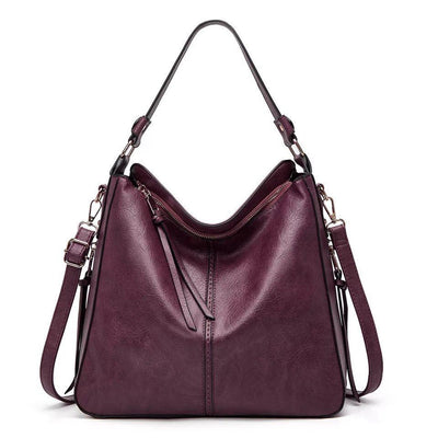 Ledertasche – groß – langer Riemen – Umhängetasche – Tragetasche