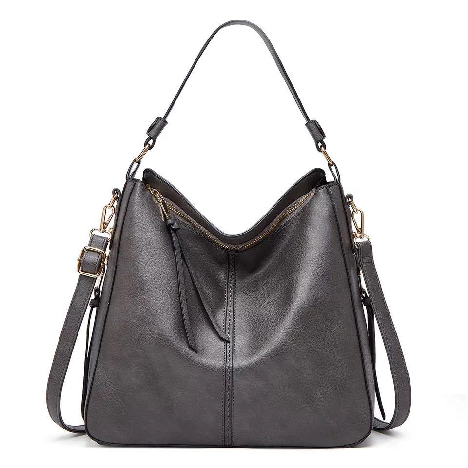 Ledertasche – groß – langer Riemen – Umhängetasche – Tragetasche