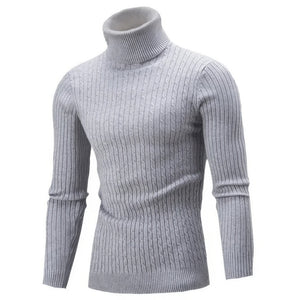 Rollkragenpullover – Slim Fit – Rollkragen – Strickpullover – Herrenpullover-Fashion Peak