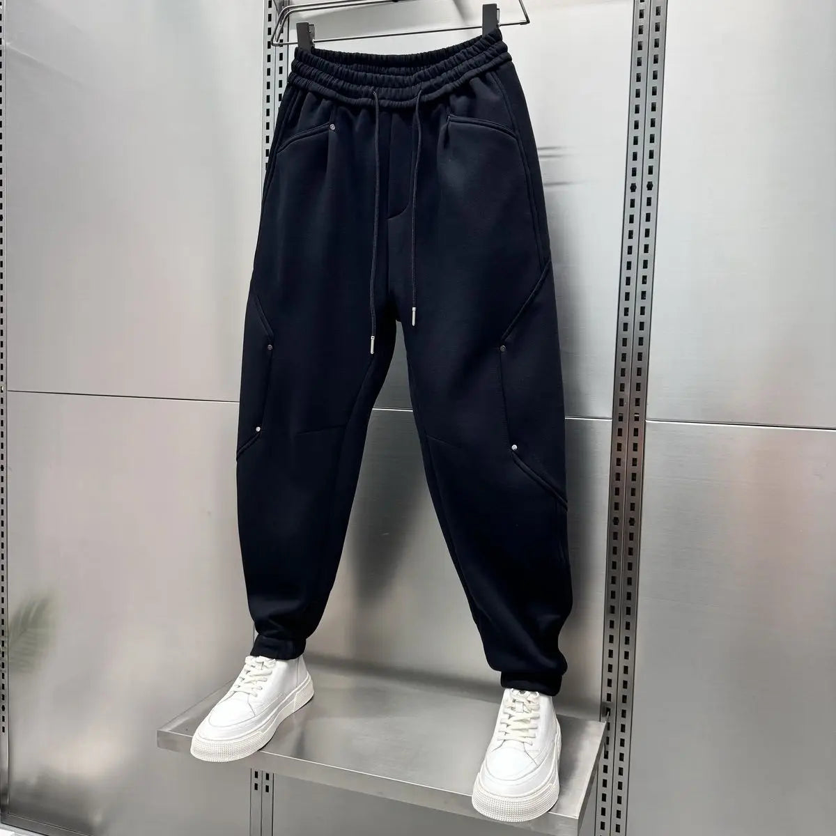 Herren-Jogginghosen | Bequem | Elastischer Bund | Baggy-Jogginghosen | Sweathosen