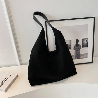 Hobo-Tasche | Groß | Wildleder | Tragetasche | Umhängetasche