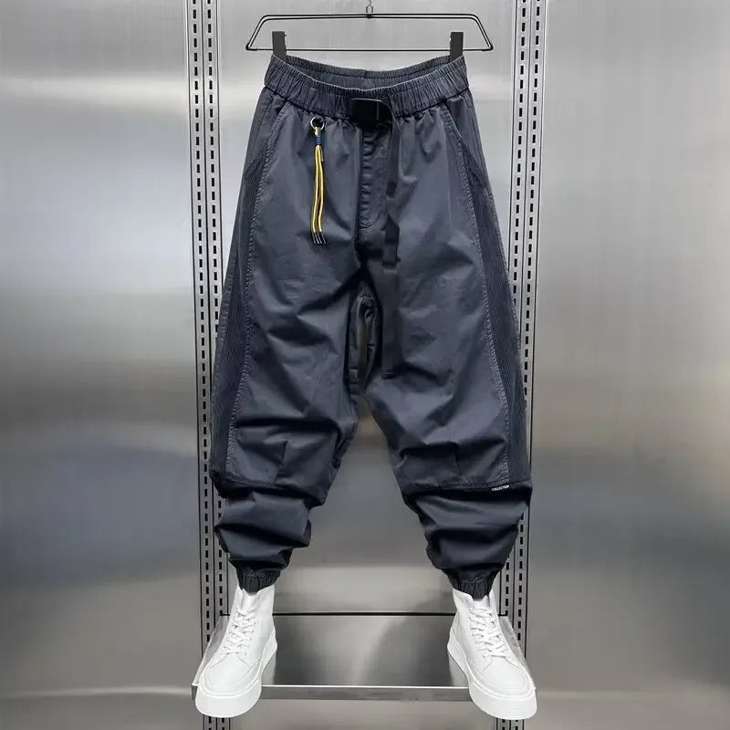 Baggy Pants - Elastic Waist Loose Fit Track Pants für Männer