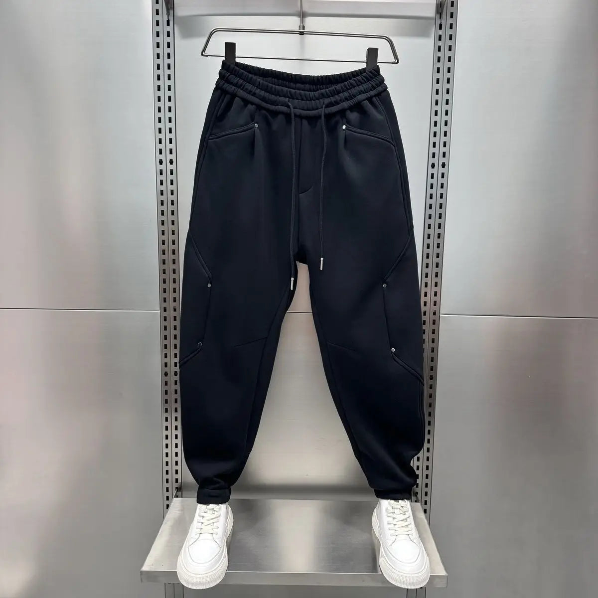 Herren-Jogginghosen | Bequem | Elastischer Bund | Baggy-Jogginghosen | Sweathosen