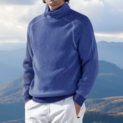 Rollkragenpullover | Rippstrick | Rollkragenpullover | Winterpullover | Herren-Strickpullover