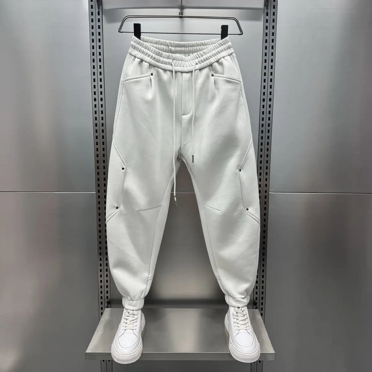 Herren-Jogginghosen | Bequem | Elastischer Bund | Baggy-Jogginghosen | Sweathosen