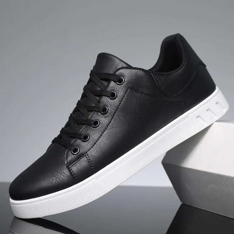 Ledersneakers | Lässig | Schnürsenkel | Trendy Sneakers | Herrensneakers