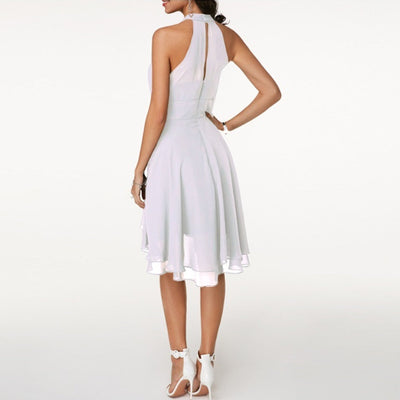 Partykleid | Neckholder | Ärmellos | Cocktailkleid | Elegantes Kleid