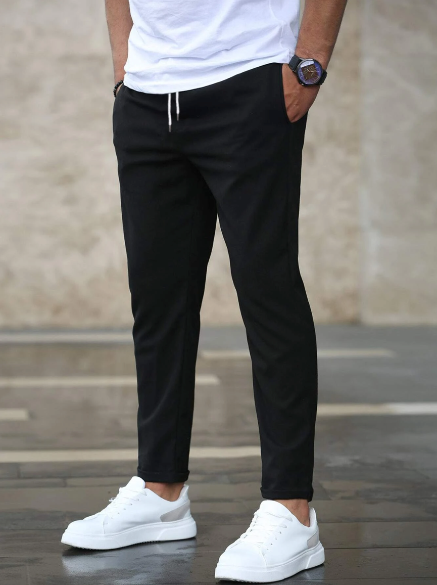 Chino Hose - Herren Casual Skinny Stretch Chino Hose