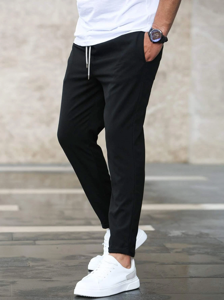 Chino Hose - Herren Casual Skinny Stretch Chino Hose