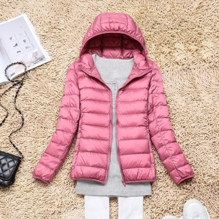 Daunenjacke | Kapuze | Leichtgewicht | Pufferjacke | Winterjacken Damen