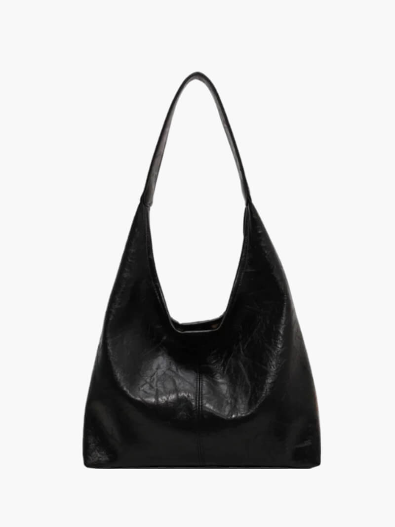 Hobo-Tasche | Groß | Kunstleder | Tasche für jeden Tag | Umhängetasche