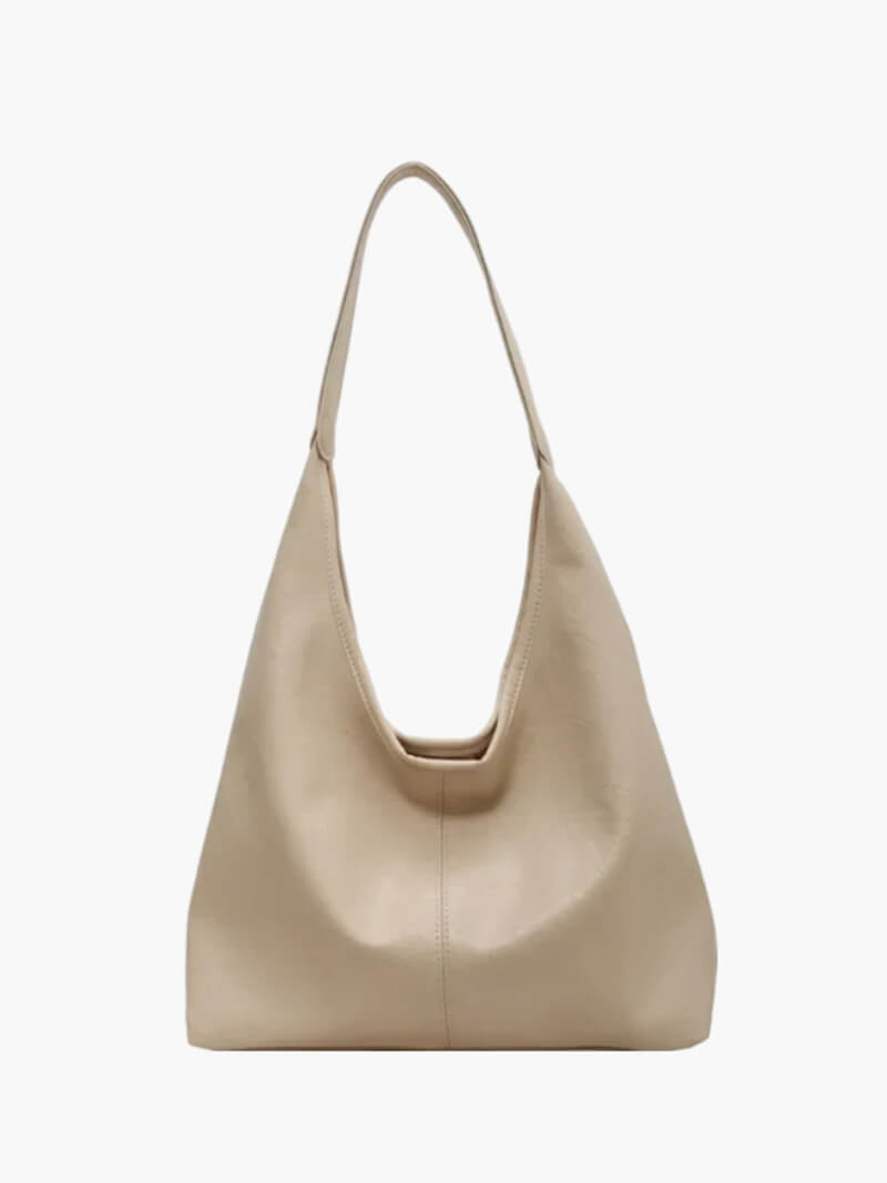 Hobo-Tasche | Groß | Kunstleder | Tasche für jeden Tag | Umhängetasche