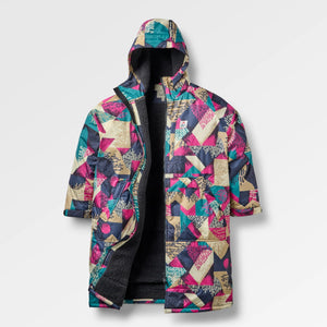 Surf Poncho Damen | Wechselrobe | Sherpa-Futter-Fashion Peak