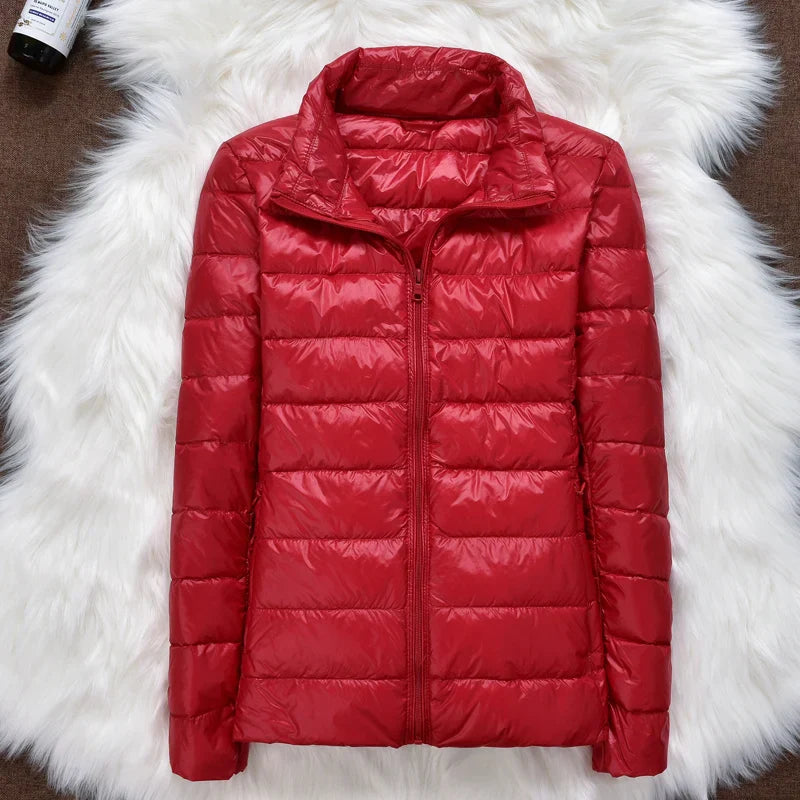 Daunenjacke | Kapuze | Leichtgewicht | Pufferjacke | Winterjacken Damen