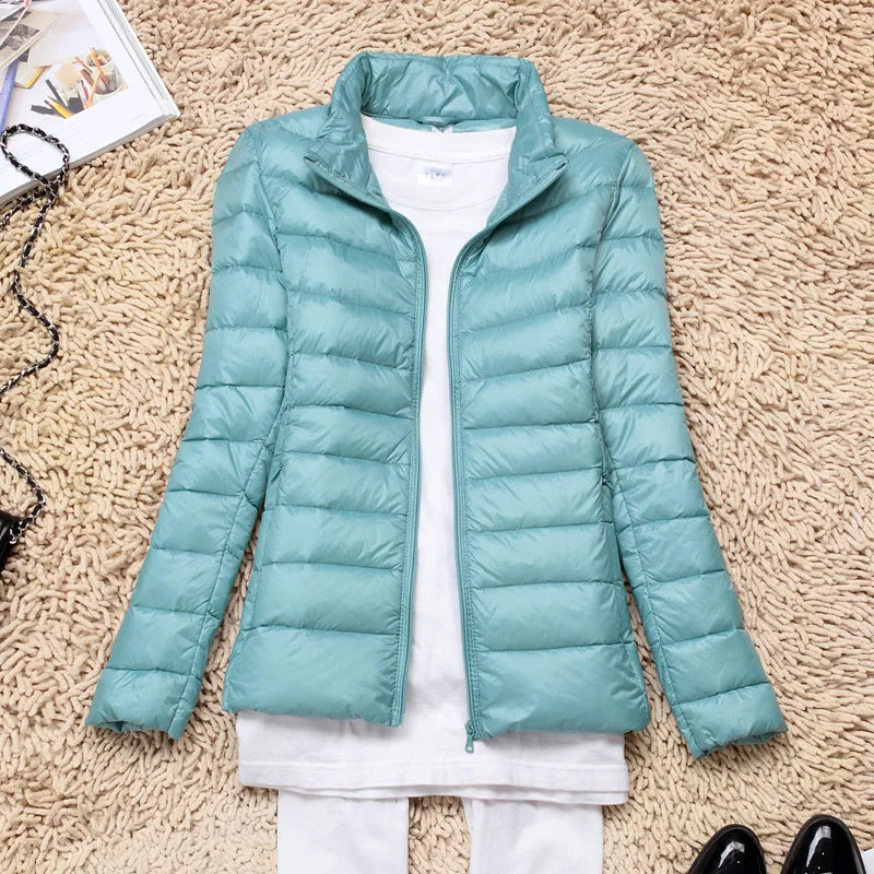 Daunenjacke | Kapuze | Leichtgewicht | Pufferjacke | Winterjacken Damen