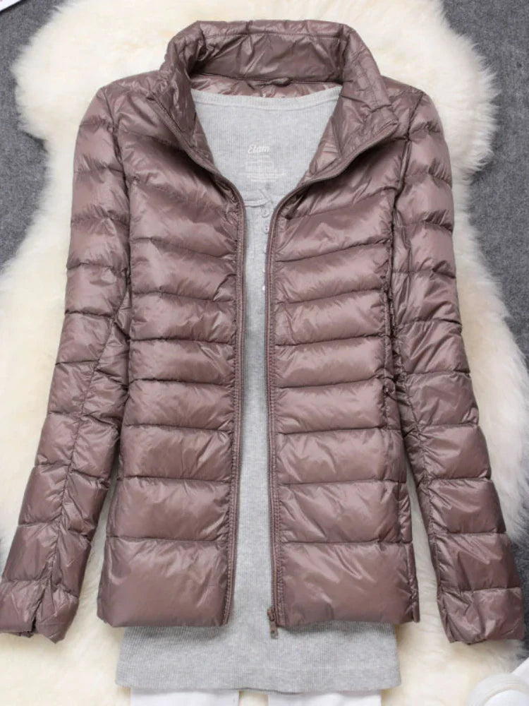 Daunenjacke | Kapuze | Leichtgewicht | Pufferjacke | Winterjacken Damen