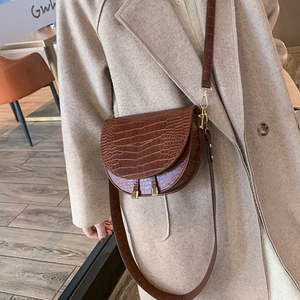 Umhängetasche – Mini – Krokodilprägung – Schultertasche – Damentasche-Fashion Peak
