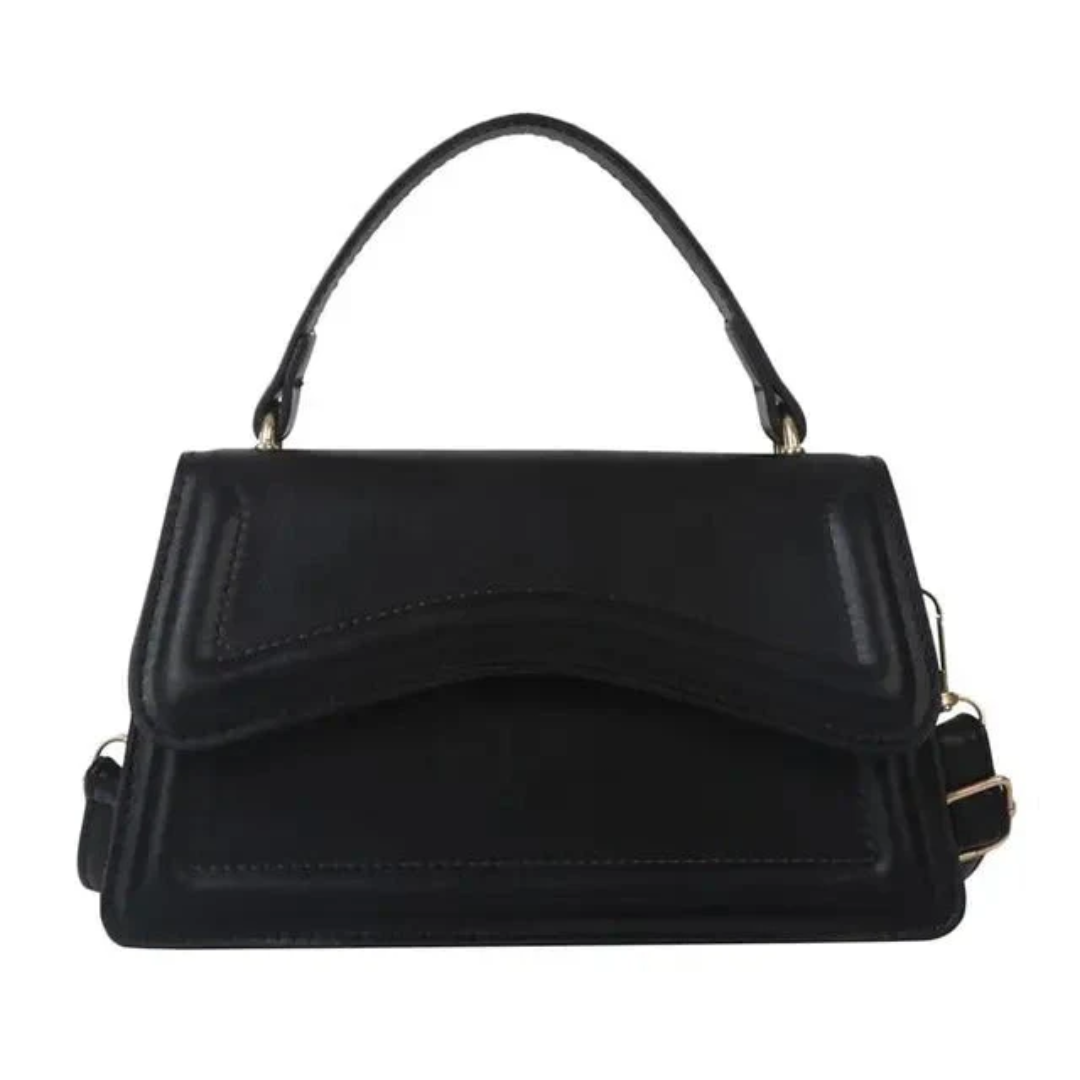 Umhängetasche – Damen-Schultertasche mit langem Riemen und Griff oben