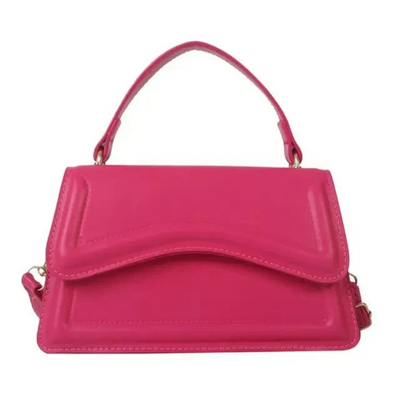 Umhängetasche – Damen-Schultertasche mit langem Riemen und Griff oben