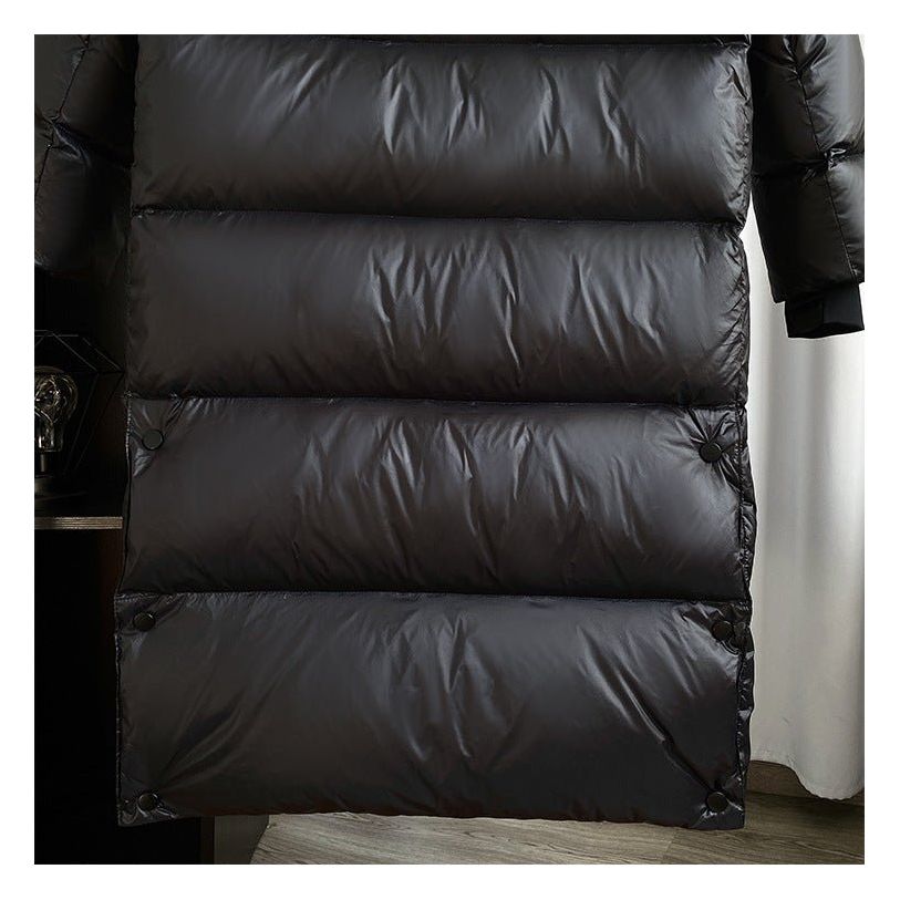 Lange pufferjas | Met capuchon | Waterdicht | Lange gewatteerde jas | Winterjas voor dames