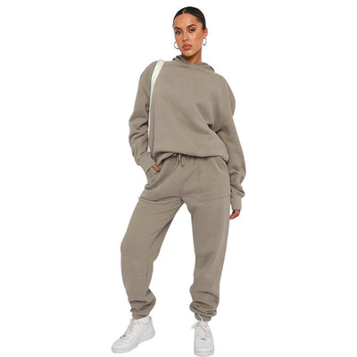 Hoodie- und Jogginganzug-Set – Mit Kapuze – Zweiteilig – Jogginganzug – Trainingsanzug für Damen