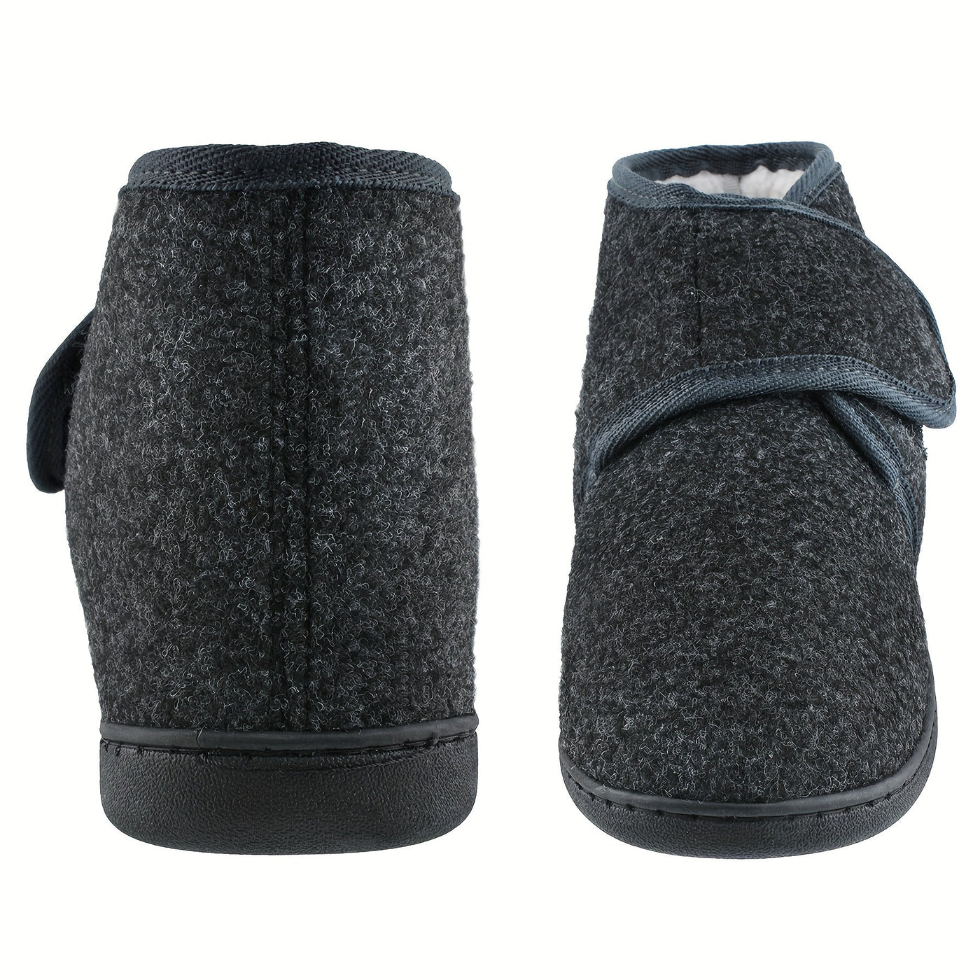 Hausschuhe – mit Fleece gefüttert – Winter – Filzpantoffeln – Herren-Hausschuhe