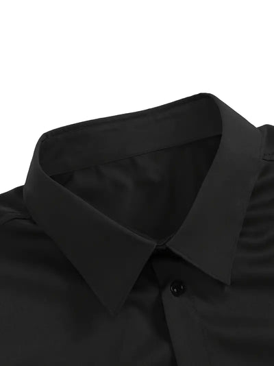 Bügelfreies Hemd | Knitterfrei | Slim Fit | Button-Up Hemd | Herrenhemden