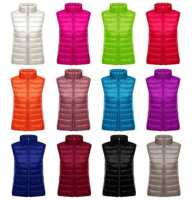 Daunenweste | Gesteppt | Bodywarmer | Daunenweste | Damenweste