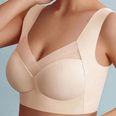 Nahtloser BH – Drahtloser Pull-On-BH mit voller Abdeckung für Frauen