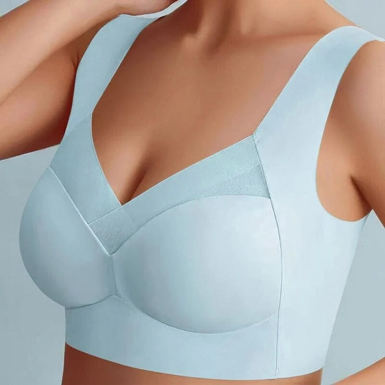 Nahtloser BH – Drahtloser Pull-On-BH mit voller Abdeckung für Frauen