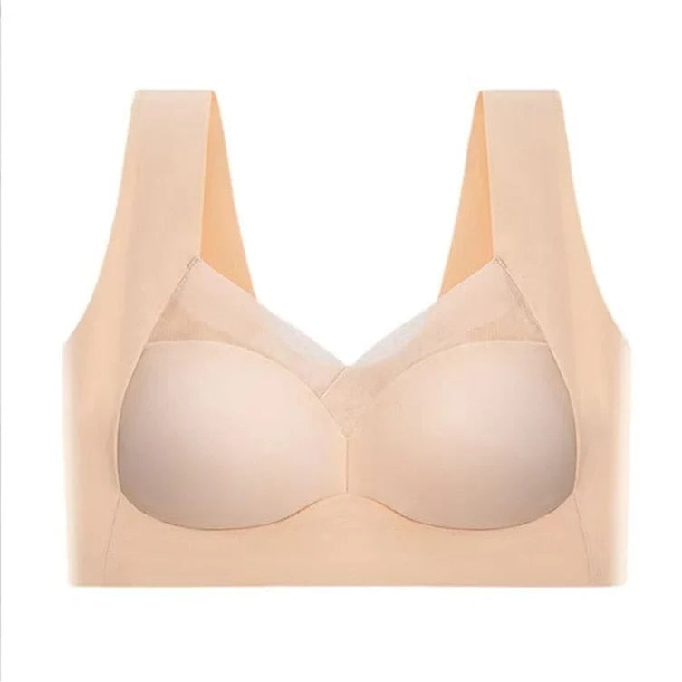 Nahtloser BH – Drahtloser Pull-On-BH mit voller Abdeckung für Frauen
