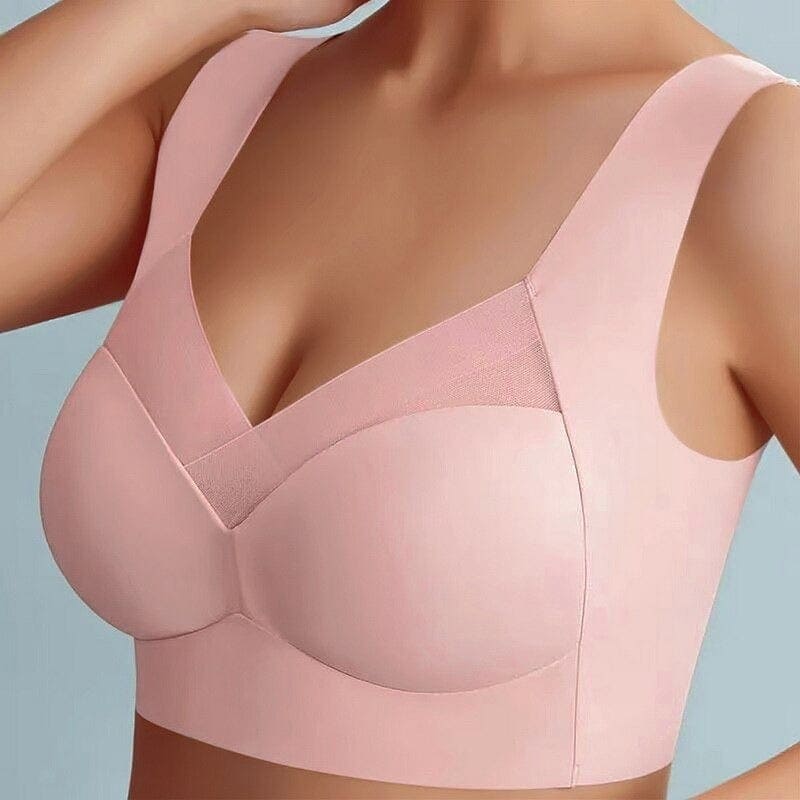 Nahtloser BH – Drahtloser Pull-On-BH mit voller Abdeckung für Frauen