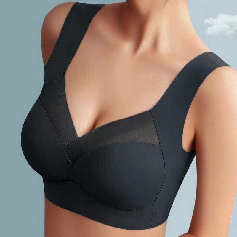 Nahtloser BH – Drahtloser Pull-On-BH mit voller Abdeckung für Frauen
