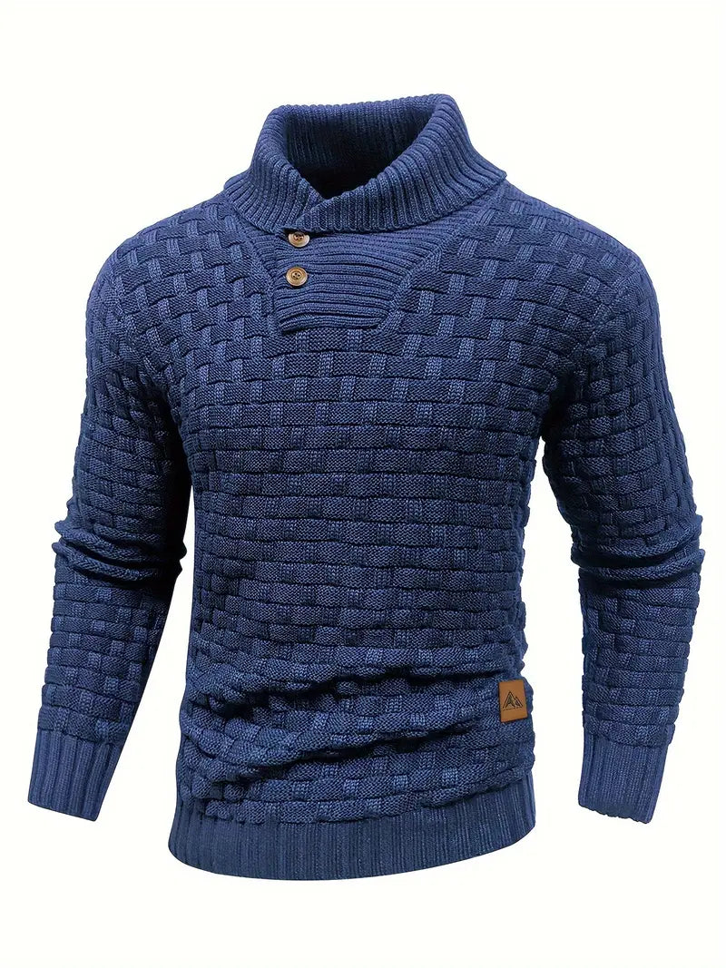 Strickpullover | Rollkragenpullover | Grobstrick | Strickpullover | Herrenbekleidung