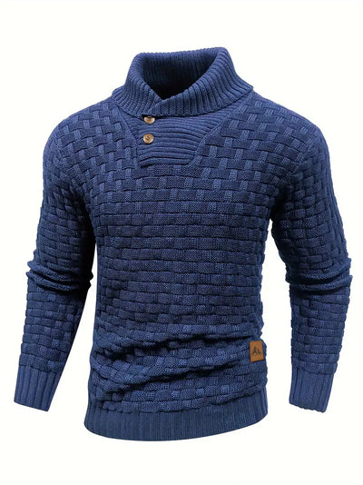 Strickpullover | Rollkragenpullover | Grobstrick | Strickpullover | Herrenbekleidung