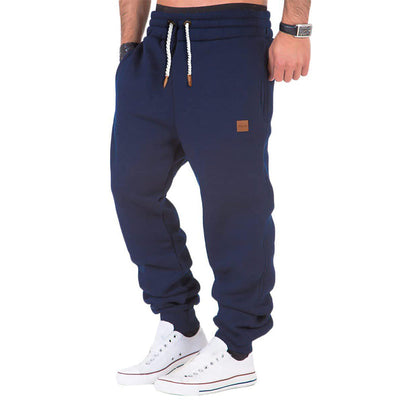 Herren-Jogginghosen – Kordelzug – Elastischer Bund – Sweathosen – Herren-Loungehosen