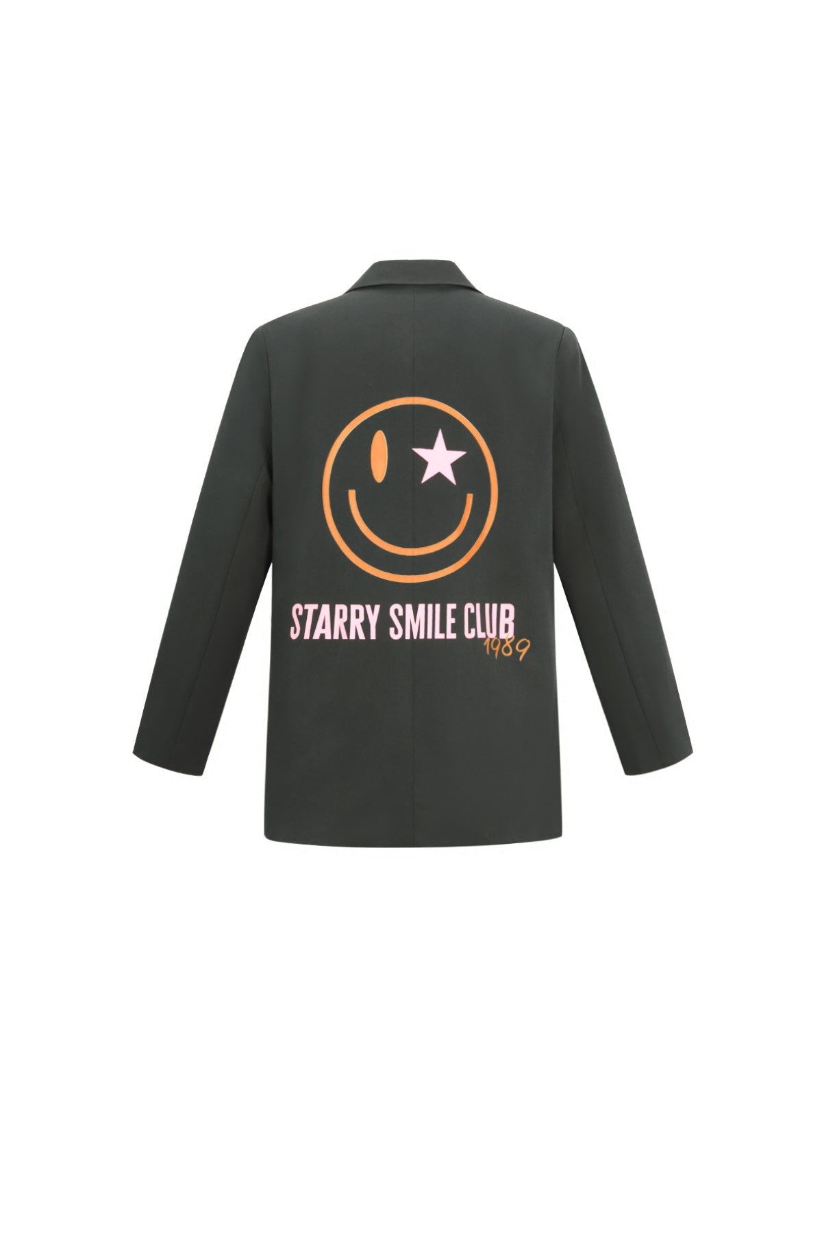 Oversized Blazer - Starry - Bedruckt - Loose Fit Blazer - Damen Blazer