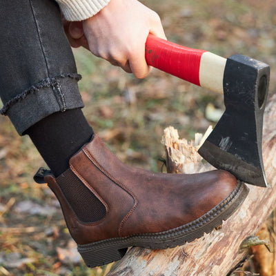 Chelsea-Stiefel – rutschfest – Winter – Stiefeletten – Herrenstiefel